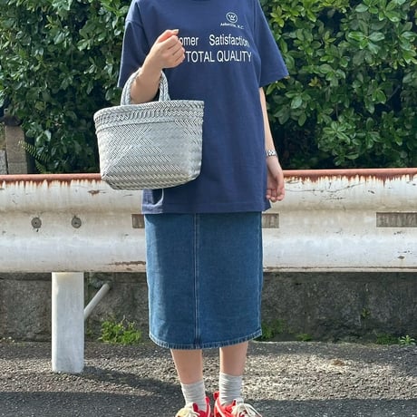 【6月22日(月)〜6月26日(金)発送】 Mekearibag No.12 (Size: S) _Silver × Gomashio