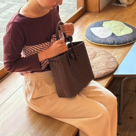 【9月24日(木)〜9月25日(金)発送】 Gummy Bag No.6 (Size: S) _Dates Brown