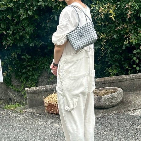 【6月22日(月)〜6月26日(金)発送】 Hello Bag No.31 ' gingham '_Silver Obscura