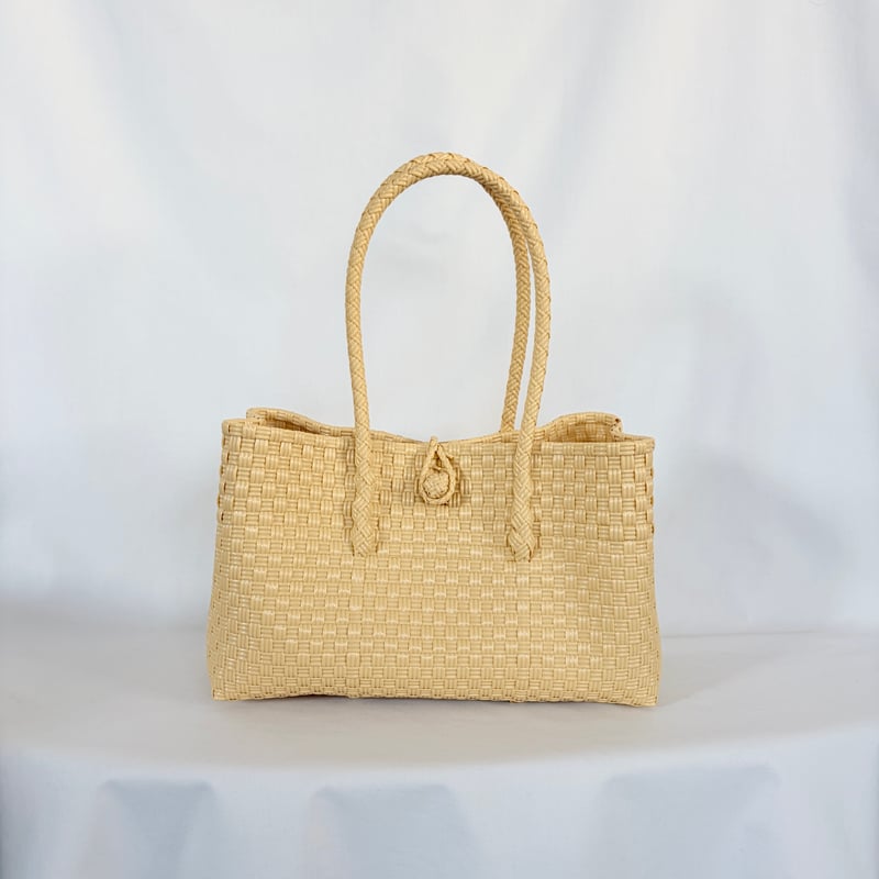 メケアリサ　BOSTON BAG No.4 _ Custard 5月11日(月)〜5月15日(金)発送】 BOSTON BAG No.2 _ Custar