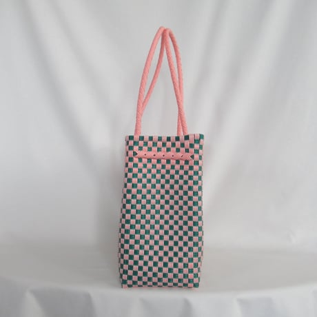【6月22日(月)〜6月26日(金)発送】 Gummy Bag No.16 (Size: M) ' gingham ' _Guava