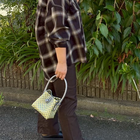 【6月8日(月)〜6月12日(金)発送】 BÉBÉ BAG No.2 ' gingham ' _Sparkle