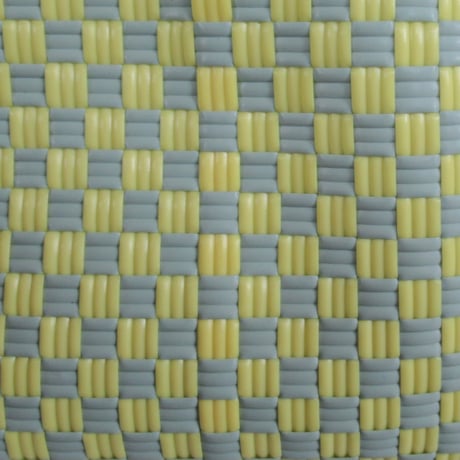 【8月10日(月)〜順次発送】 Gummy Bag No.27 (Size: L) ' gingham ' _Lemongrass