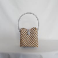 【6月8日(月)〜6月12日(金)発送】 BÉBÉ BAG No.7 ' gingham ' _ Moon