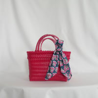 【6月22日(月)〜6月26日(金)発送】 Bag×Handkerchief［E］Mekearibag (Size : S) _ Cassis