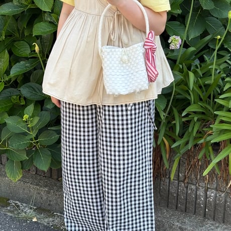 【6月8日(月)〜6月12日(金)発送】Indian Cotton Handkerchief [D] - AB4