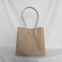 【6月8日(月)〜6月12日(金)発送】 Gummy Bag No.24 (Size: L) ' gingham ' _Moon