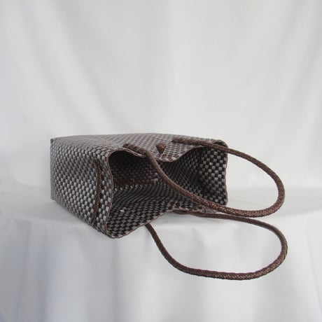 【7月13日(月)〜7月17日(金)発送】 Gummy Bag No.25 (Size: L) ' gingham ' _Urban Taupe