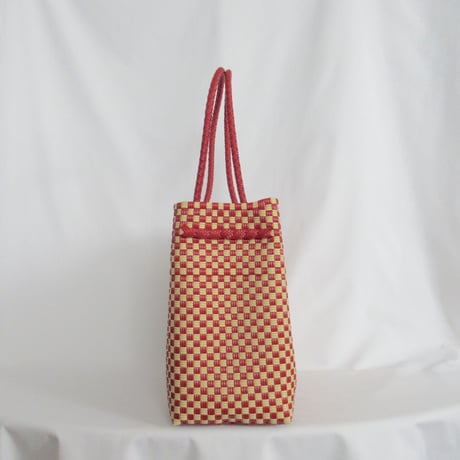 【6月8日(月)〜6月12日(金)発送】 Gummy Bag No.23 (Size: L) 'gingham' _Apple Pie