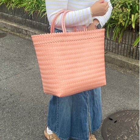 【6月22日(月)〜6月26日(金)発送】 Mekearibag No.24 (Size: L) _Peach
