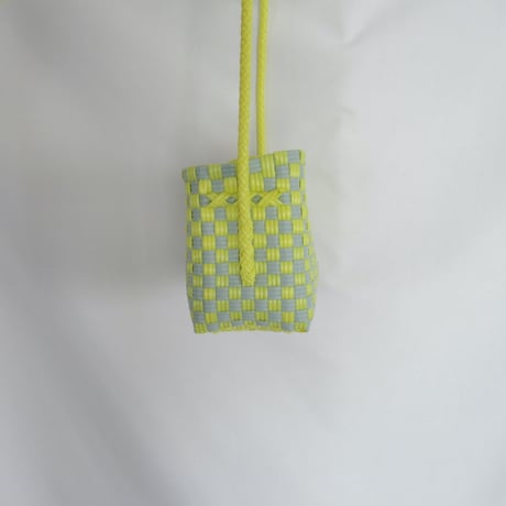 【6月8日(月)〜6月12日(金)発送】 Hello Bag No.27 ' gingham '_Lemongrass