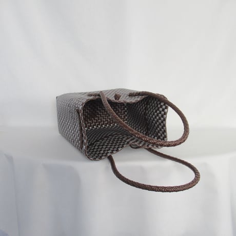 【7月21日(火)〜7月24日(金)発送】 Gummy Bag No.17 (Size: M) ' gingham ' _Urban Taupe
