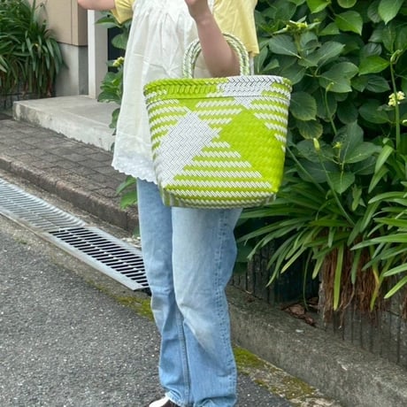 【6月22日(月)〜6月26日(金)発送】 Mekearibag No.22 (Size: M) _Lime × Gomashio