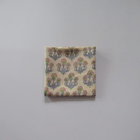 【10月13日(火)〜10月16日(金)発送】 Indian Cotton Handkerchief [E] - SAND79