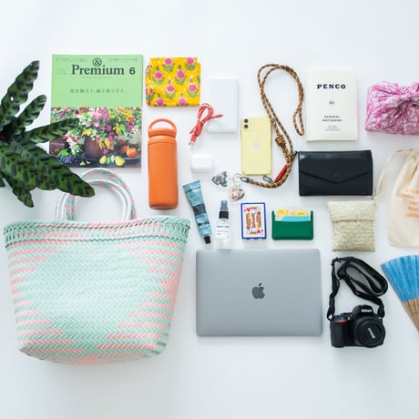 【6月15日(月)〜6月19日(金)発送】 Mekearibag No.26 (Size: L) _  Yasashii Pink × Butter