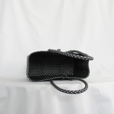 【7月13日(月)〜7月17日(金)発送】 BOSTON BAG No.12 _ Black × Silver