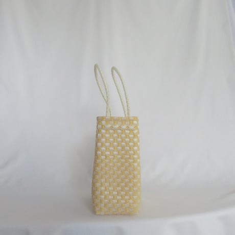【8月31日(月)〜順次発送】 Gummy Bag No.13 (Size: S) ' gingham ' _Custard Fizz