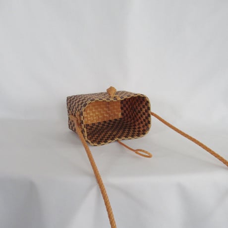 【6月8日(月)〜6月12日(金)発送】 Hello Bag No.16 ' gingham ' _Caramel Mocha