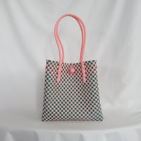 【6月22日(月)〜6月26日(金)発送】 Gummy Bag No.16 (Size: M) ' gingham ' _Guava