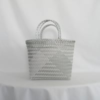 【8月31日(月)〜順次発送】 Mekearibag No.26 (Size: M) _Silver × Gomashio