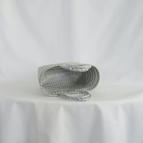 【6月22日(月)〜6月26日(金)発送】 Mekearibag No.12 (Size: S) _Silver × Gomashio