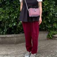 【8月10日(月)〜順次発送】 Hello Bag No.21 ' gingham '_Humid Cherry