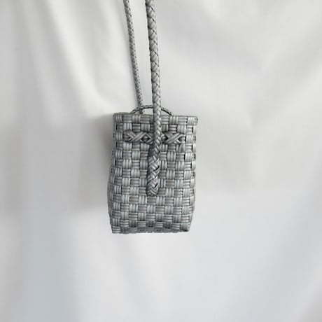 【6月29日(月)〜7月3日(金)発送】 Hello Bag  No.7 _ Metallic Silver