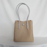 【9月28日(月)〜10月2日(金)発送】 Gummy Bag No.18 (Size: M) ' gingham ' _Moon