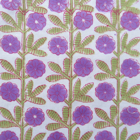 【6月15日(月)〜6月19日(金)発送】Indian Cotton Handkerchief [E] - WH33