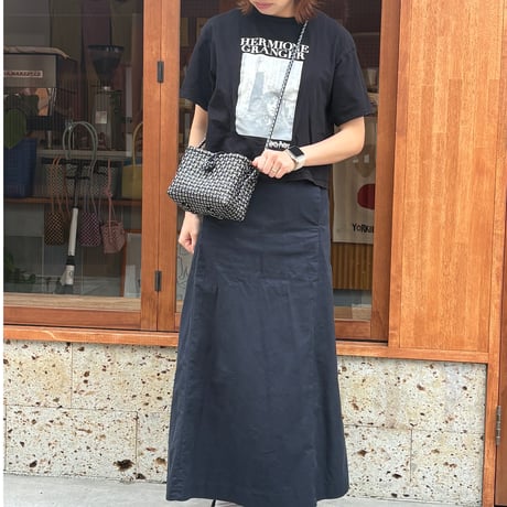 【7月13日(月)〜7月17日(金)発送】 Hello Bag  No.9 _Black × Silver