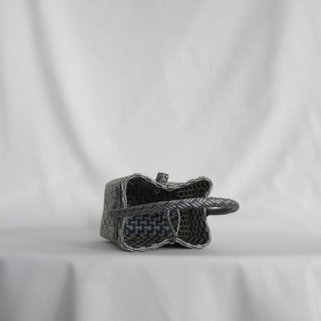 【6月15日(月)〜6月19日(金)発送】 BÉBÉ BAG No.12 ' gingham ' _Silver Obscura