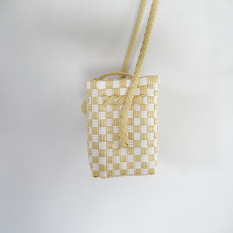 【6月8日(月)〜6月12日(金)発送】 Hello Bag No.15 ' gingham ' _Milk Crepe
