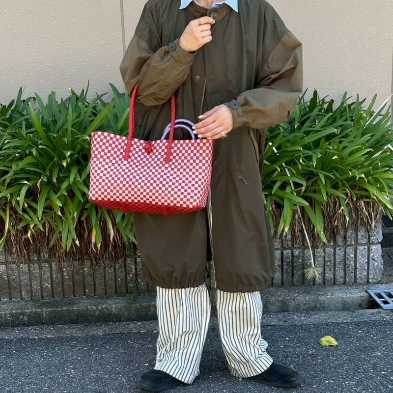 2月24日(火)〜2月27日(金)発送】 BOSTON BAG 'gingham' No.1