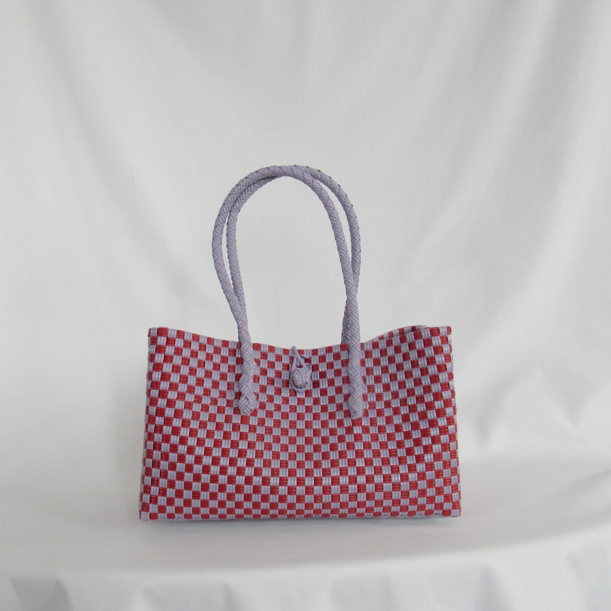 8月31日(月)〜順次発送】 BOSTON BAG No.21 'gingham' _ Hu