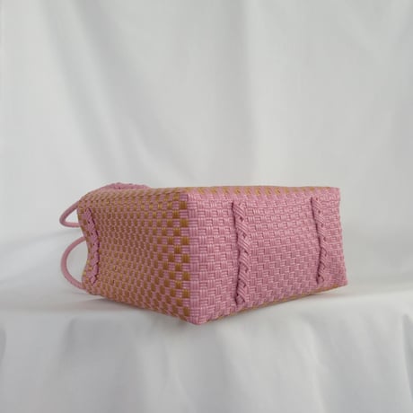 【8月10日(月)〜順次発送】 Gummy Bag No.20 (Size: M) ' gingham ' _Pink Toffy