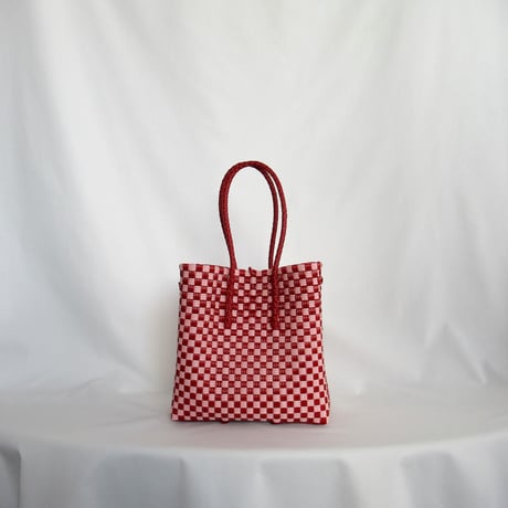 【7月6日(月)〜7月10日(金)発送】 Gummy Bag No.9 (Size: S) ' gingham ' _Poppy
