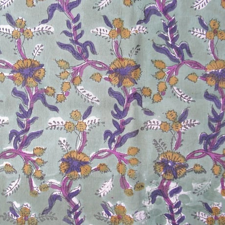【10月13日(火)〜10月16日(金)発送】 Indian Cotton Handkerchief [C] - DG18
