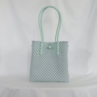 【6月15日(月)〜6月19日(金)発送】 Gummy Bag No.17 (Size: M) ' gingham ' _Orchid Dew