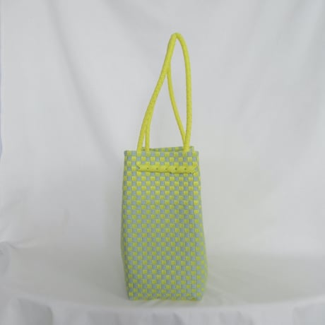 【8月3日(月)〜8月7日(金)発送】 Gummy Bag No.19 (Size: M) ' gingham ' _Lemongrass