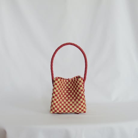 【7月13日(月)〜7月17日(金)発送】 BÉBÉ BAG No.5 ' gingham ' _Apple Pie