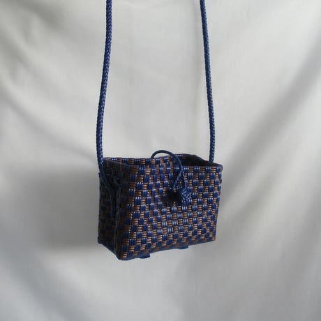 【6月8日(月)〜6月12日(金)発送】 Hello Bag No.21 ' gingham ' _Azzurro e Marrone