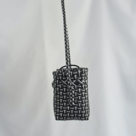 【7月13日(月)〜7月17日(金)発送】 Hello Bag  No.9 _Black × Silver