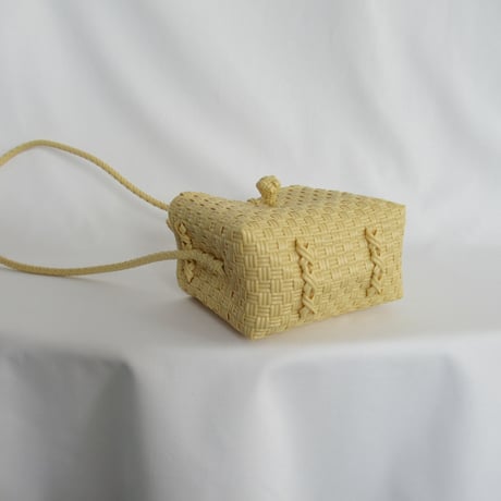 【6月22日(月)〜6月26日(金)発送】 Bag×Handkerchief［I］Hello bag _ Custard