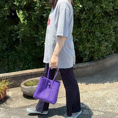 【8月31日(月)〜順次発送】 Gummy Bag No.7 (Size: S) _Asagao Purple