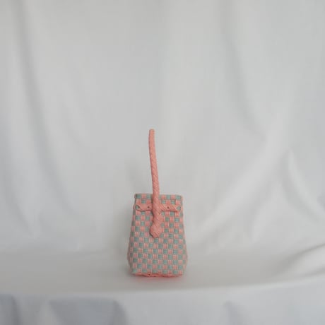 【6月22日(月)〜6月26日(金)発送】 BÉBÉ BAG No.14 ' gingham ' _Cotton Candy