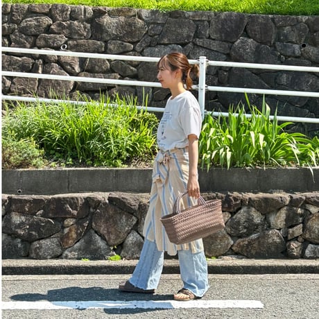 【8月10日(月)〜順次発送】 Mekearibag BOUQUET No.21 _Mocha Brown