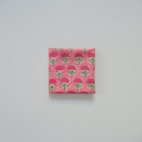 【8月17日(月)〜8月21日(金)発送】  Indian Cotton Handkerchief [F] - DP49