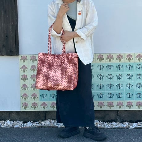 【6月22日(月)〜6月26日(金)発送】 Gummy Bag No.18 (Size: L) _Rose Red (soft)