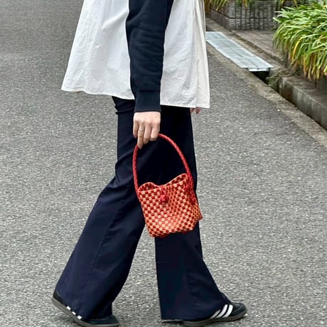 【7月13日(月)〜7月17日(金)発送】 BÉBÉ BAG No.8 ' gingham ' _ Chinatown