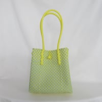 【8月3日(月)〜8月7日(金)発送】 Gummy Bag No.19 (Size: M) ' gingham ' _Lemongrass